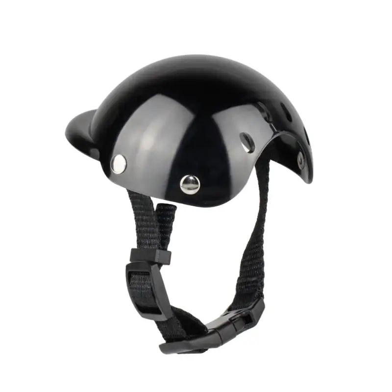 Casque Moto Léger Chien Chat - Coque ABS