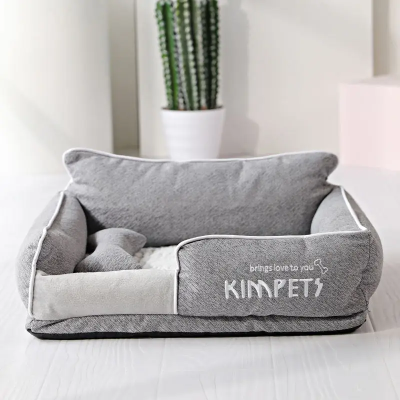 Lit Chien Confortable - Fibre Douce Lavable