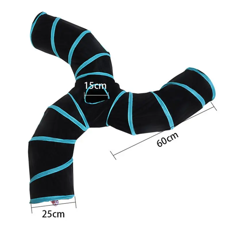 Tunnel Chat Extérieur - Pliable en Nylon