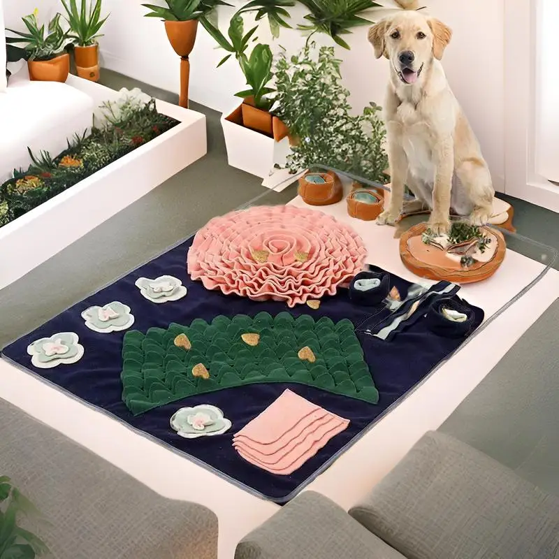 Tapis Fouille Chien Polaire - Stimulation Cognitive