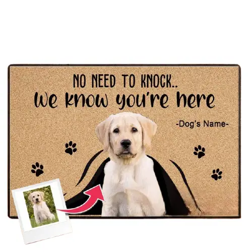 Tapis Personnalisé Animaux - Fibre de Coco
