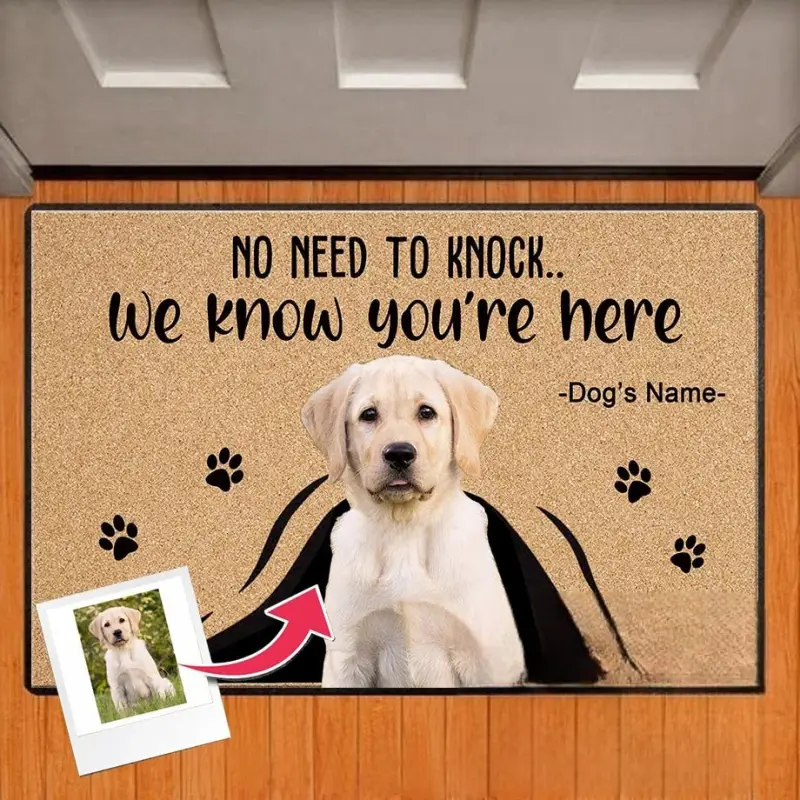 Tapis Personnalisé Animaux - Fibre de Coco
