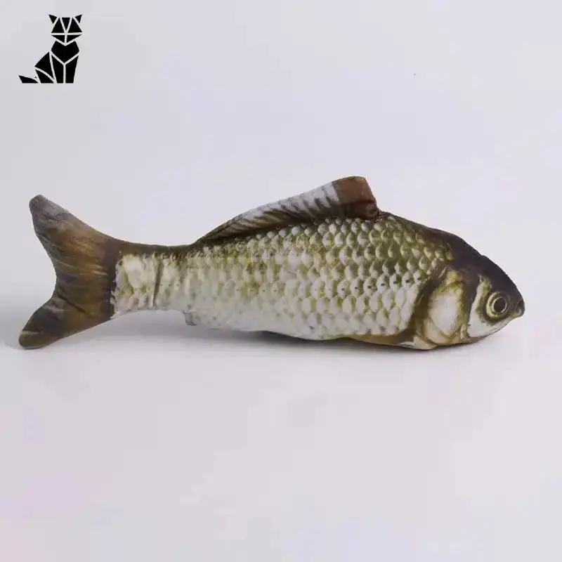 Jouet Poisson Interactif pour Chat - Peluche Stimulante