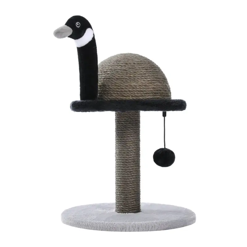 Griffoir Chat Design Flamant Rose - Sisal Naturel Résistant