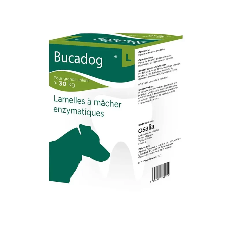 Lamelles Dentaires Bucadog Chien