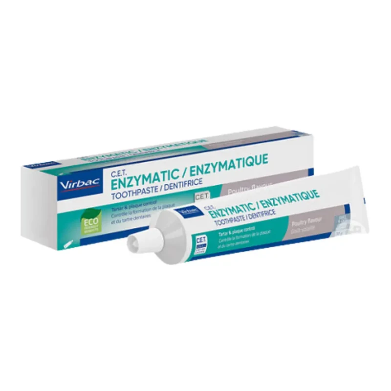 Dentifrice Enzymatique Virbac Volaille Chien et Chat