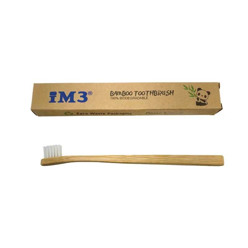 Brosse à Dents Bambou IM3 Chien et Chat