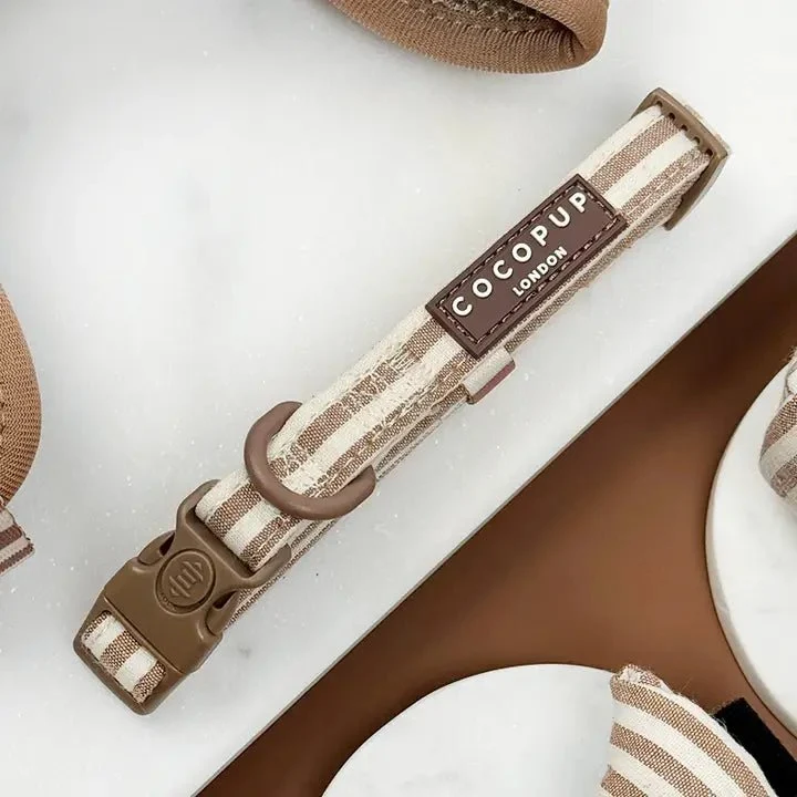 Collier pour chien ajustable London Linen CocoPup London