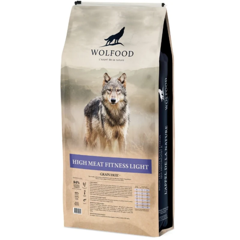 Croquettes Wolfood High Meat Fitness Light