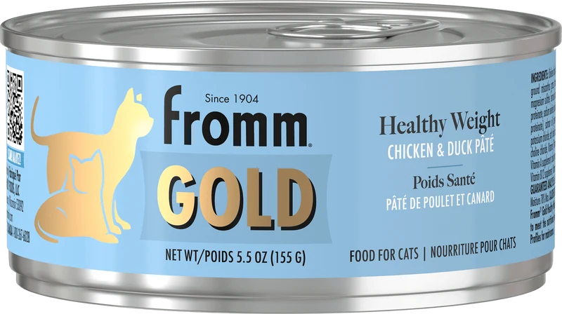 Fromm Gold - Chat d'Intérieur Pâté de Poulet et Saumon - Nourriture Humide pour Chats