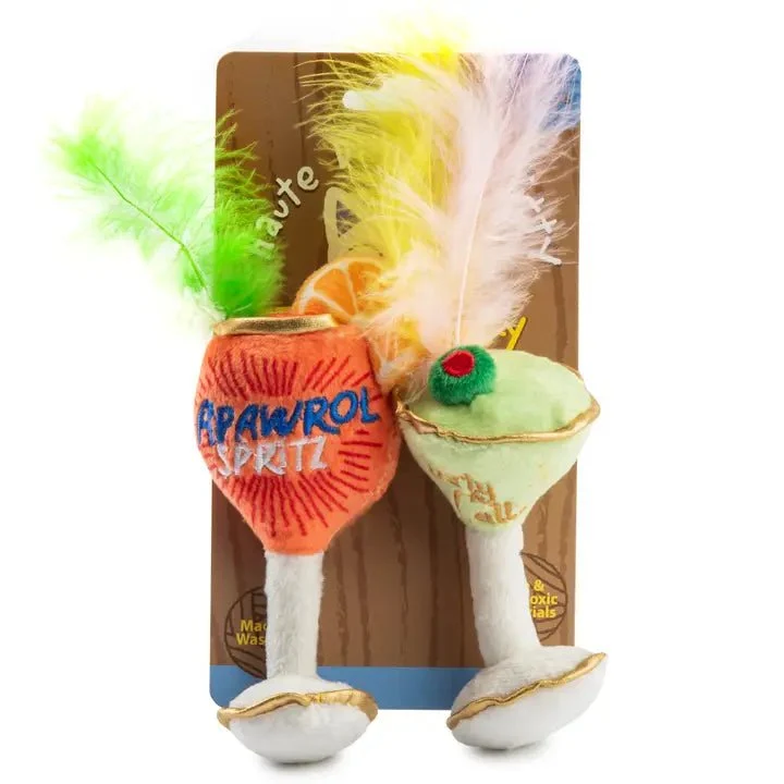 Jouets pour chat à l’herbe à chat bio Kitty Cocktails