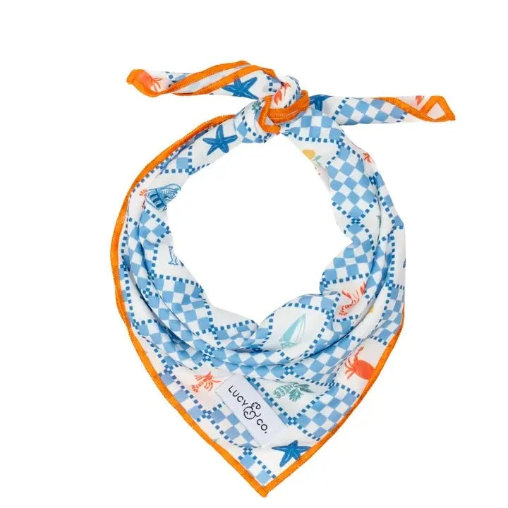 Bandana pour chien ensoleillé en Sicile Lucy & Co. – charme solaire