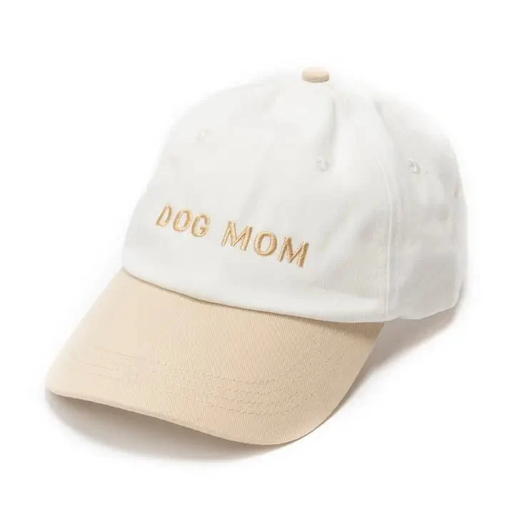 Casquette maman chien bicolore ivoire Lucy & Co. – Style cool & affirmé