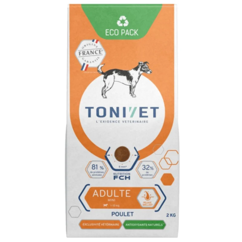 Croquettes Tonivet Chien Adulte Mini