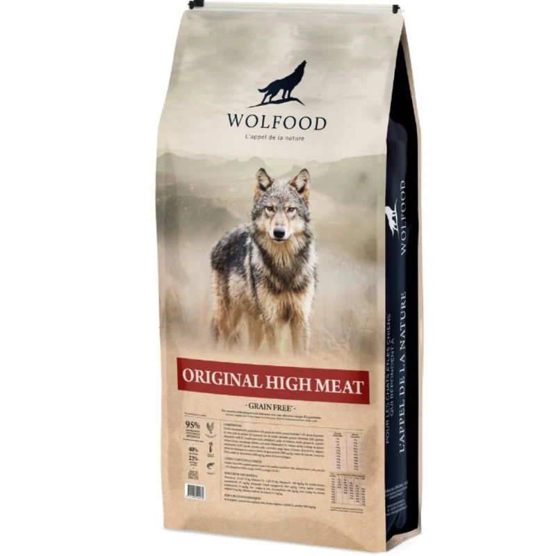 Croquettes Wolfood Original High Meat