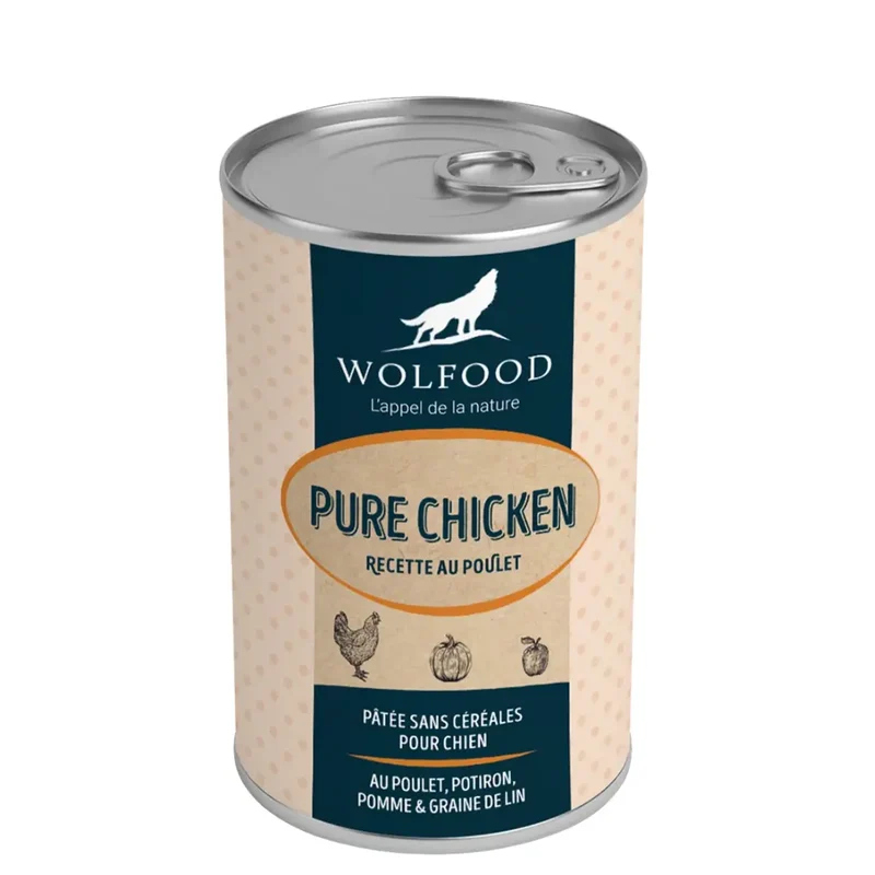 Pâtée Wolfood Pure Chicken