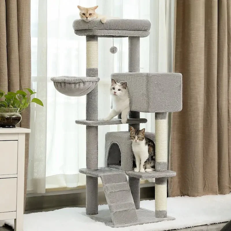 Arbre à chat luxe multi-niveaux – Tour premium | RoyalCat