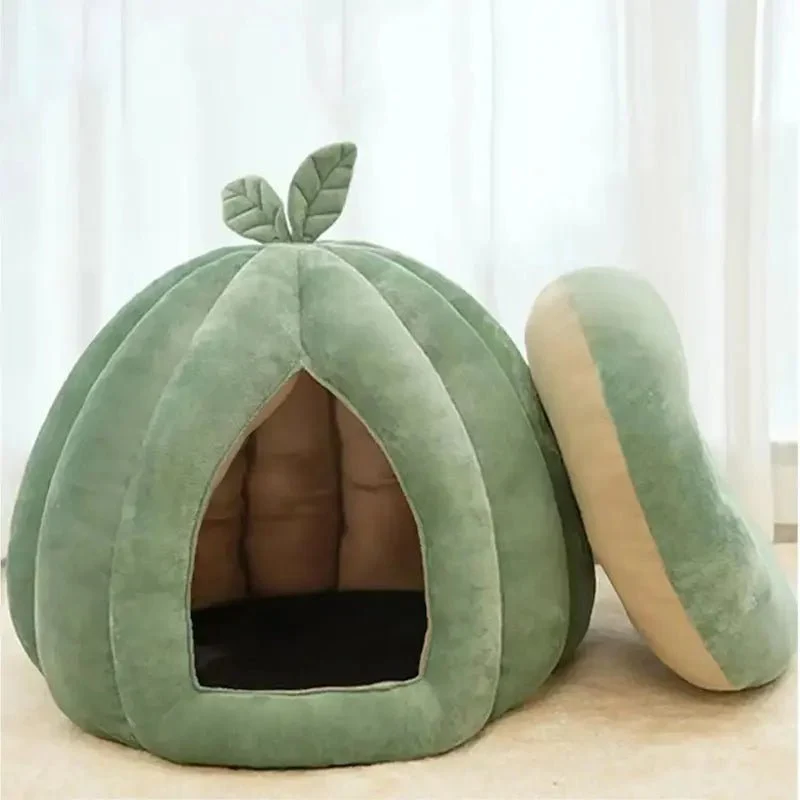 Panier chat citrouille - Confort cocooning | Catélia
