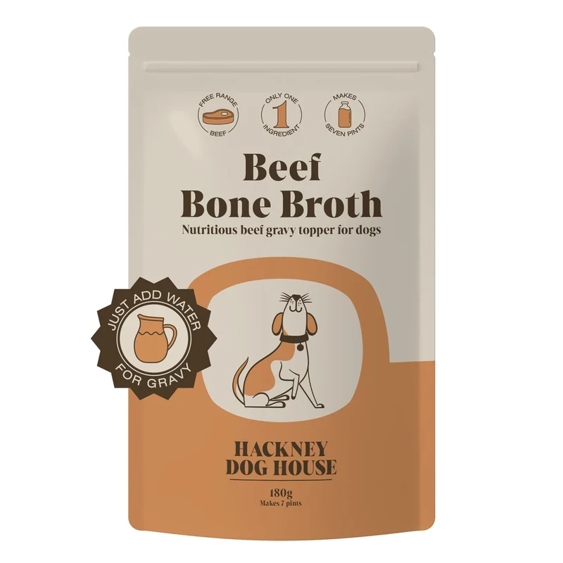 Bouillon d’Os de Bœuf pour Chien – Hackney Dog House