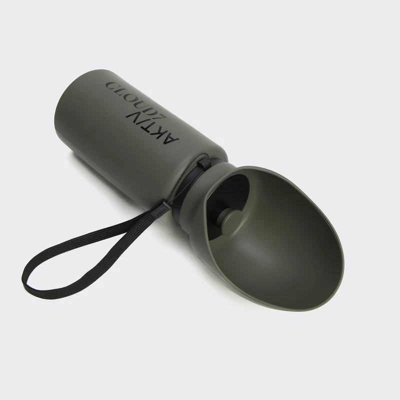 Gourde de voyage pour chien AKTIV Dark Olive – Cloud7