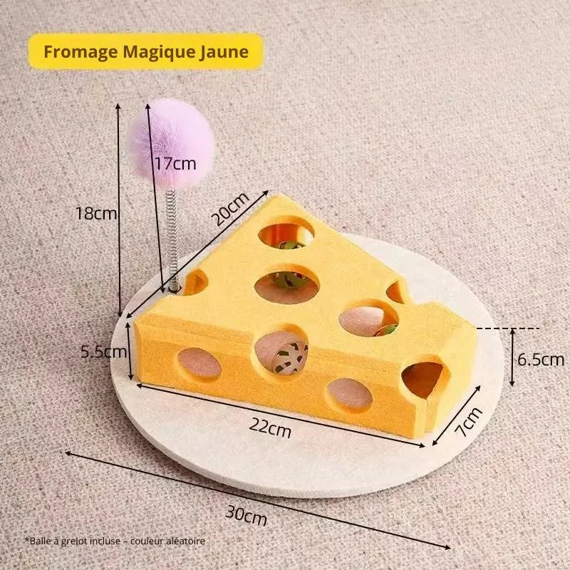 Fromage magique interactif - Chat stimulé | Nekko