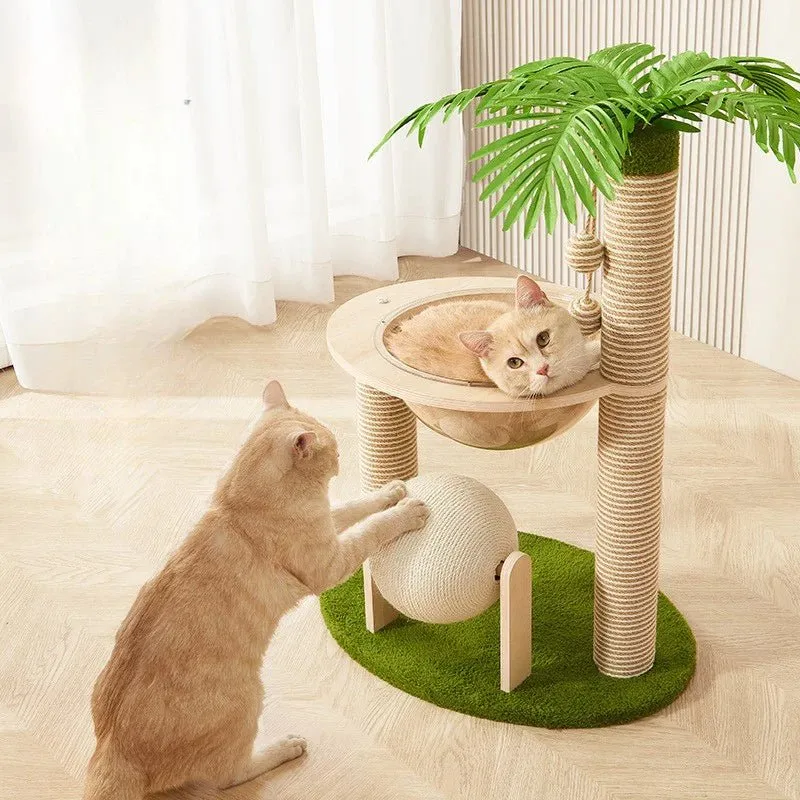 Griffoir chat cocotier - Anti-canapé | CatPalm