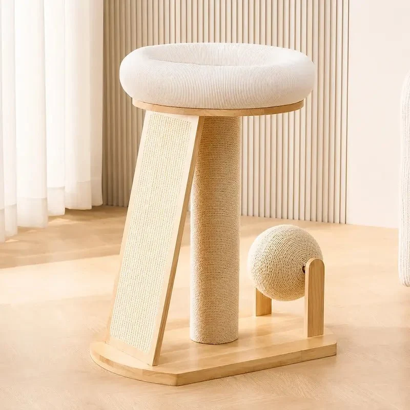 Arbre à chat scandinave - Élégant & stable | NekoHome