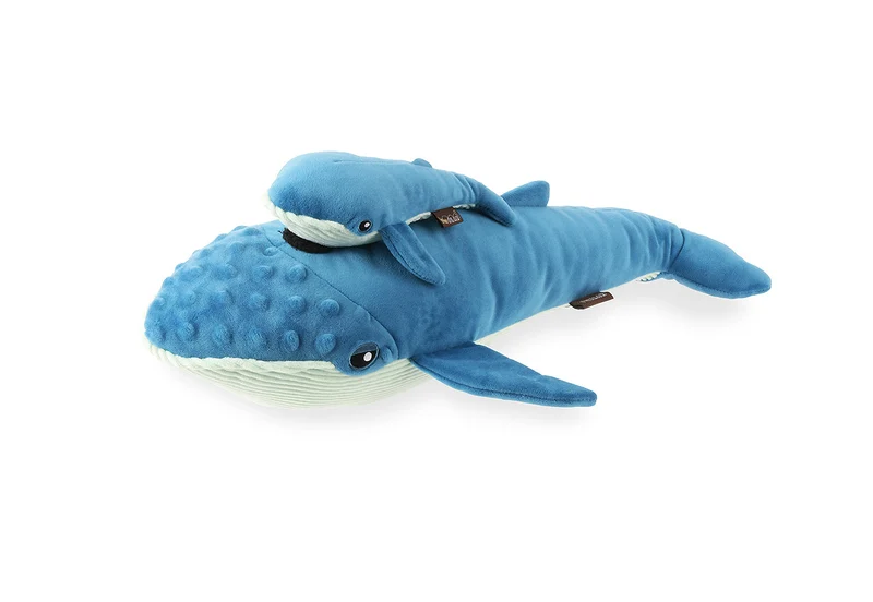 Big Blue & Baby Blue – Duo de Baleines pour Chien
