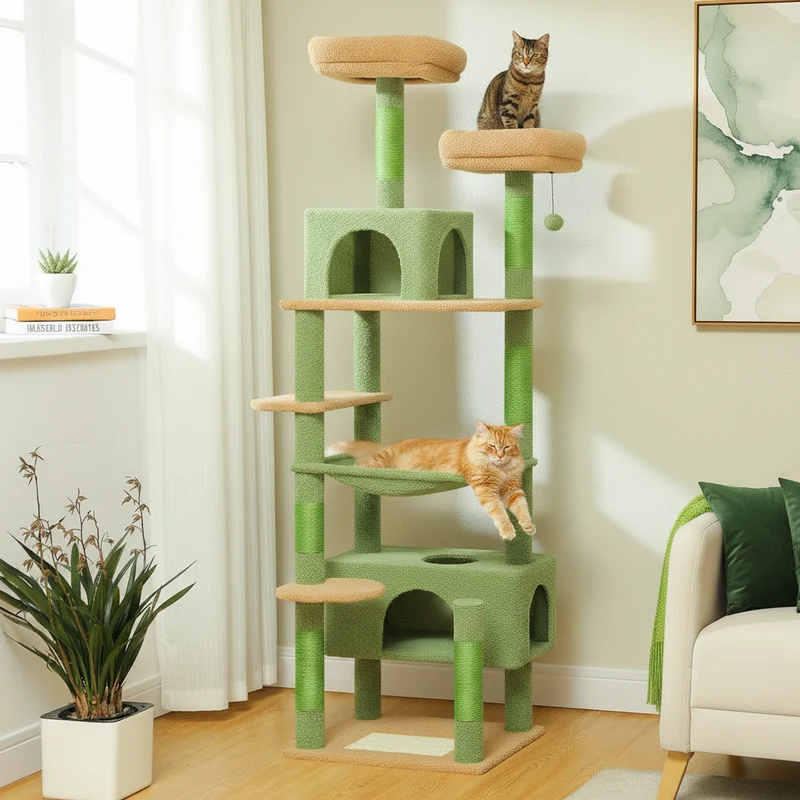 Arbre à Chat XXL -GREEN TOWER