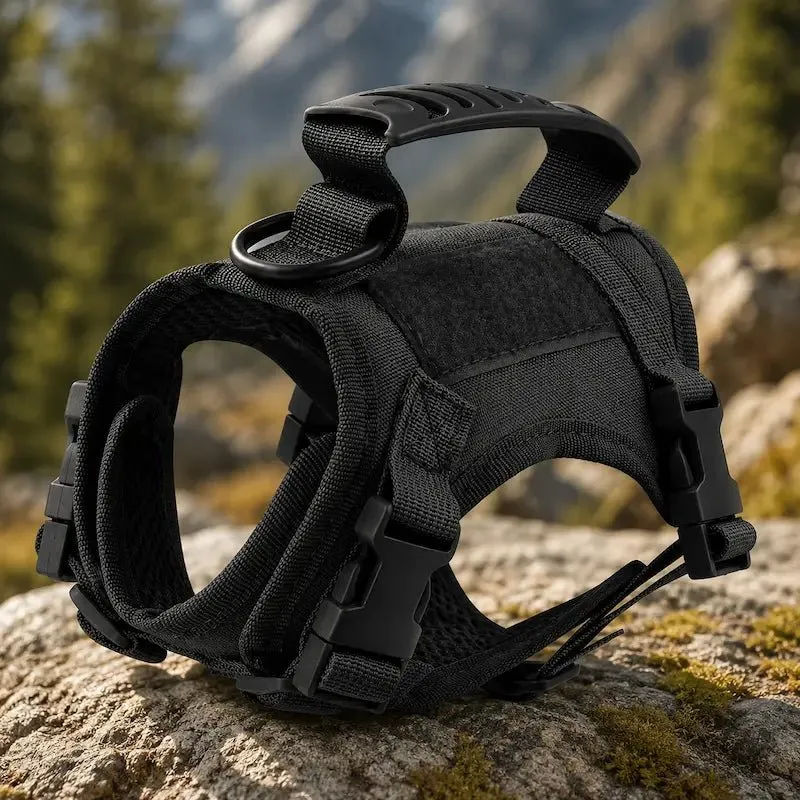 Harnais tactique chat - Anti-fugue et confort | CatArmor