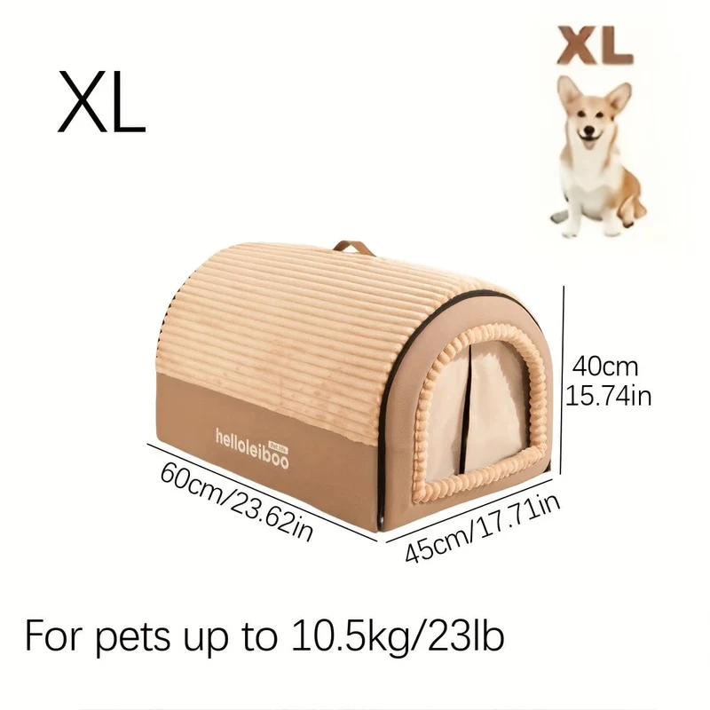 Panier tente pour chien et chat – nid cosy lavable antidérapant