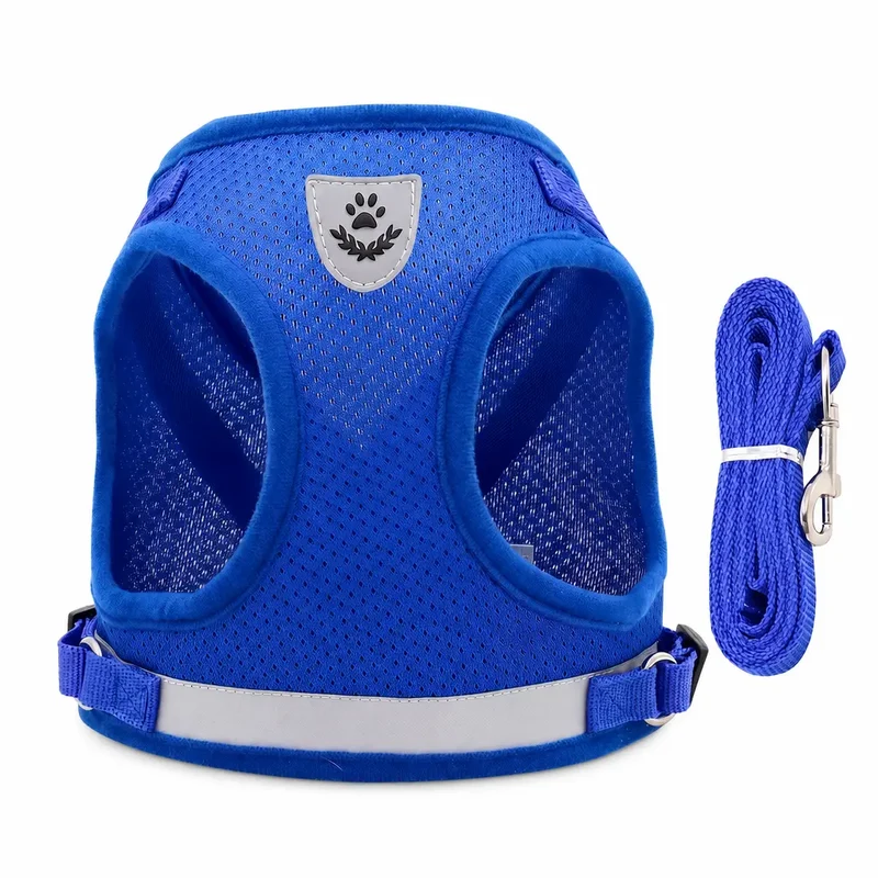 Laisse pour Chaton Style Gilet Respirant et Réfléchissant