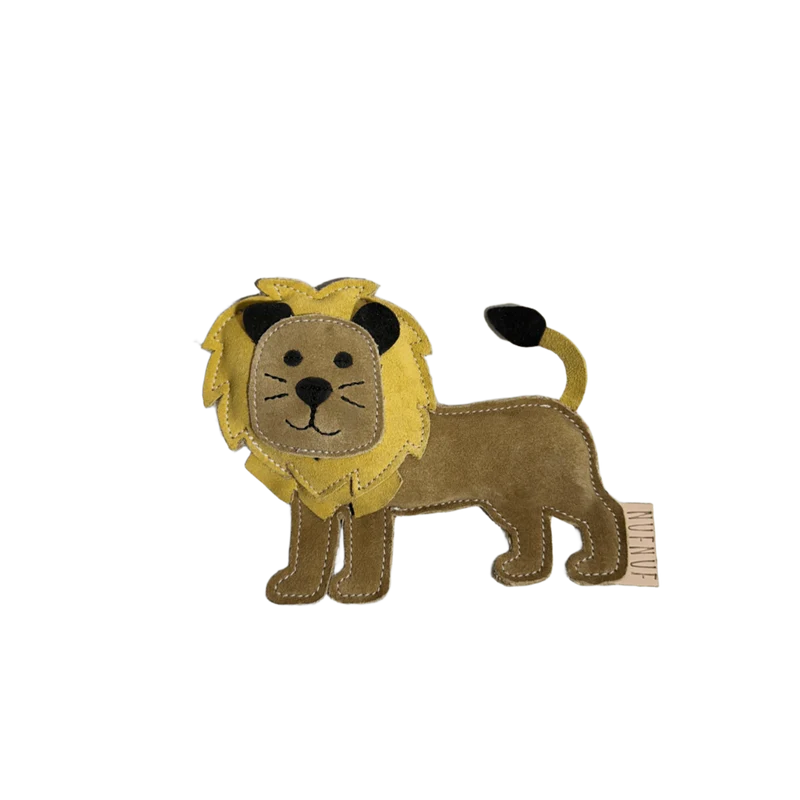 Jouet pour chien lion en daim