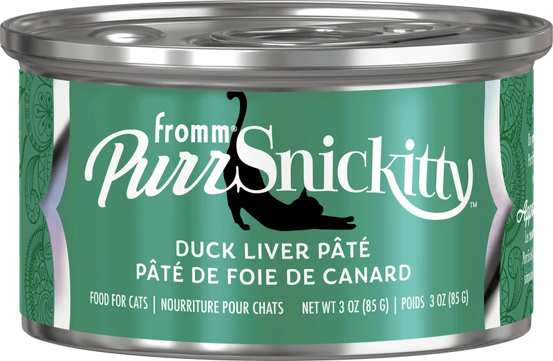 Fromm PurrSnickitty - Chat Adulte Ragoût de Canard - Nourriture Humide pour Chats