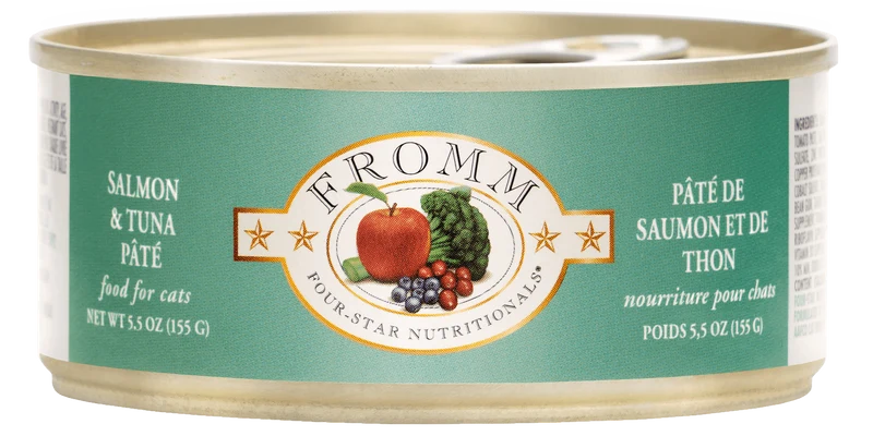 Fromm Four-Star - Chat Adulte Pâté de Fruits de Mer et Crevettes - Nourriture Humide pour Chats