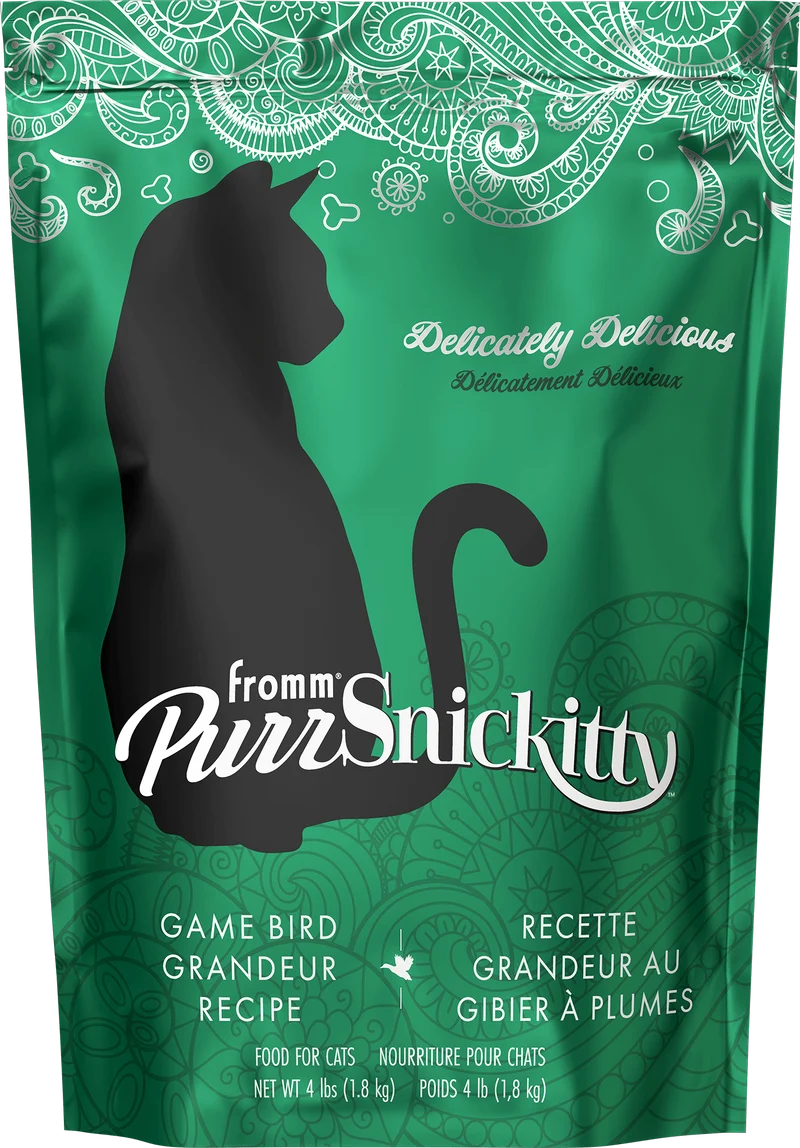 Fromm PurrSnickitty - Chat Grandeur au Gibier à Plumes - Nourriture Sèche pour Chats