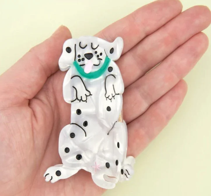 Pince à cheveux Dalmatien – Élégante et facile à porter