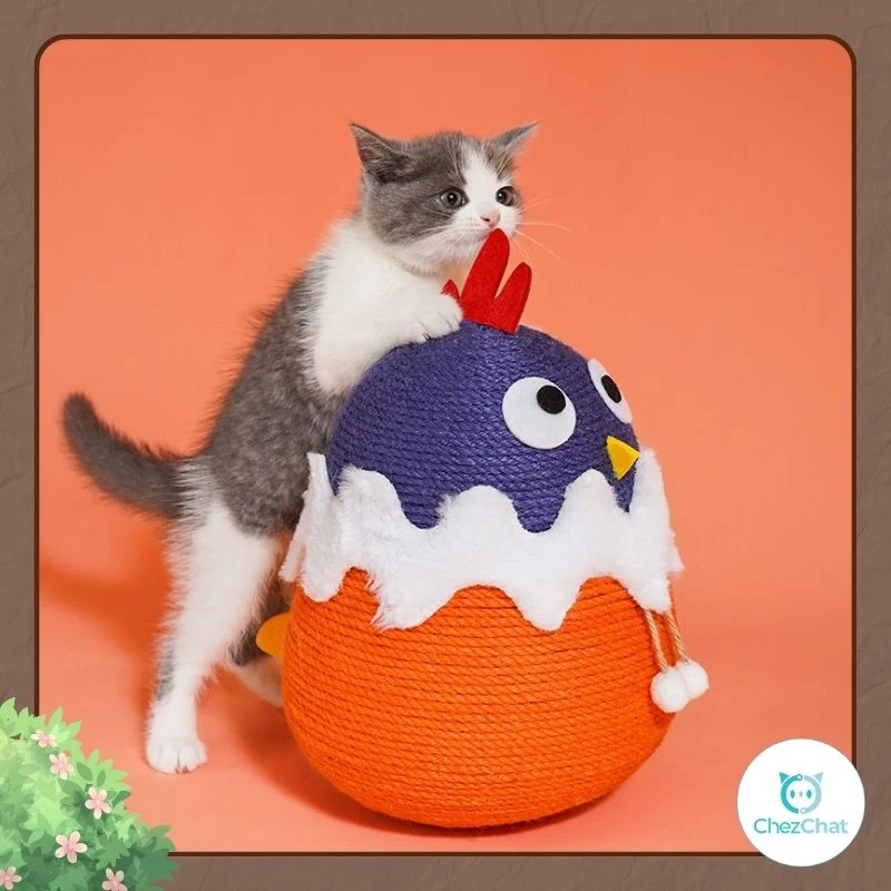 Jouet de chat Poule Tapoteuse