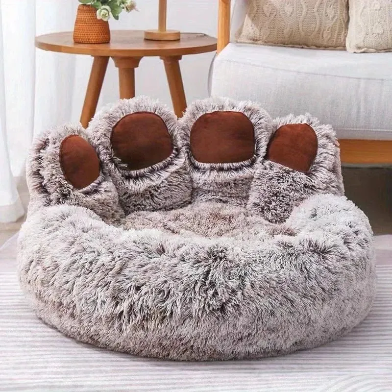 Canapé «Patte d'Ours» – lit moelleux et apaisant pour chien et chat