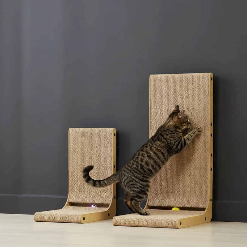 Griffoir pour chat en carton double couche