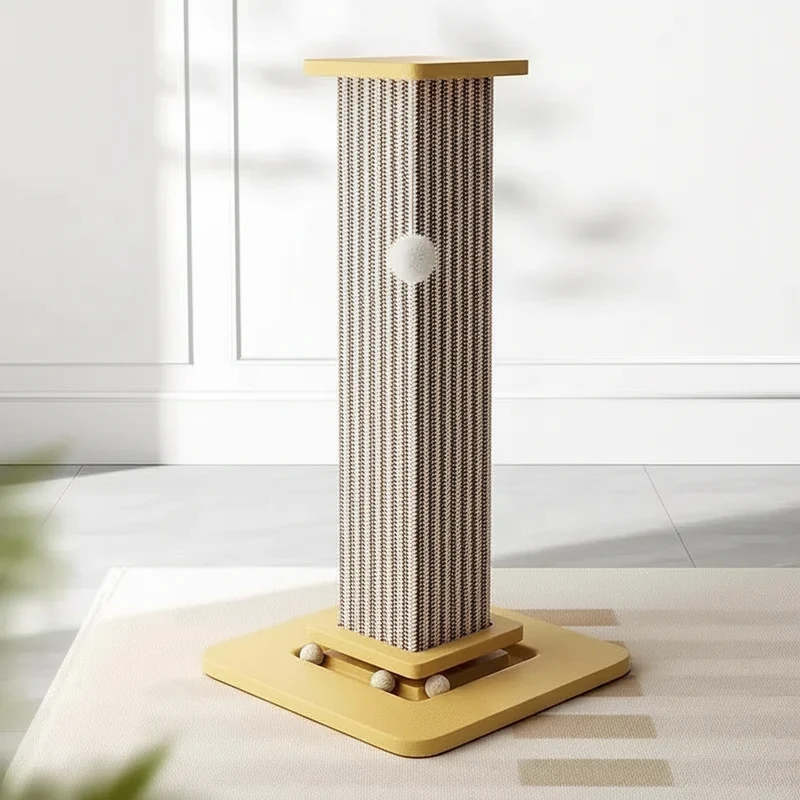 Griffoir pour chat colonne vertical – Sisal & jute