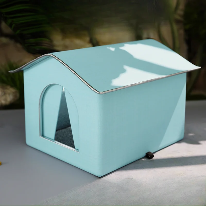 Maison pour chat imperméable & pliable – Grotte intérieur/extérieur