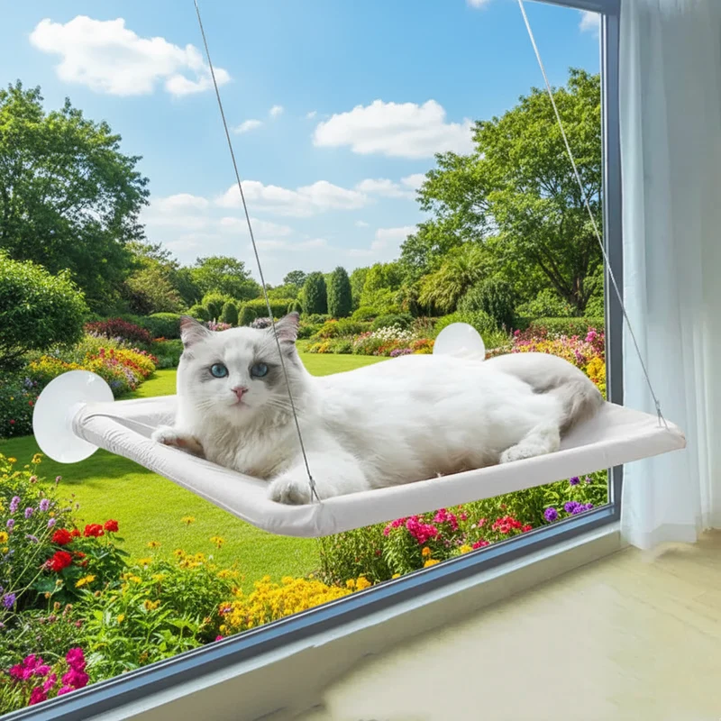 Hamac pour chat suspendu – Siège fenêtre confortable
