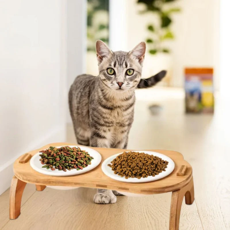 Gamelle chat | PurrBamboo™
