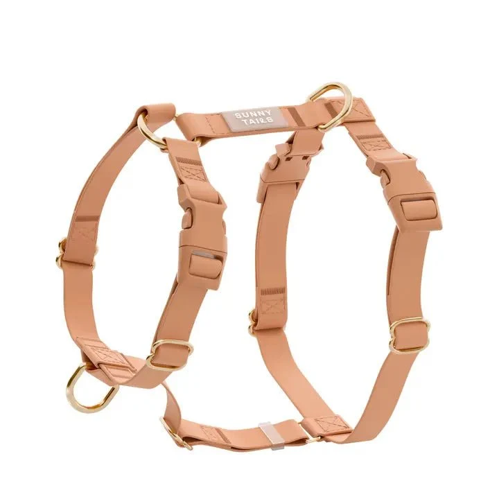 Harnais imperméable pour chien Marron Chaï – Sunny Tails