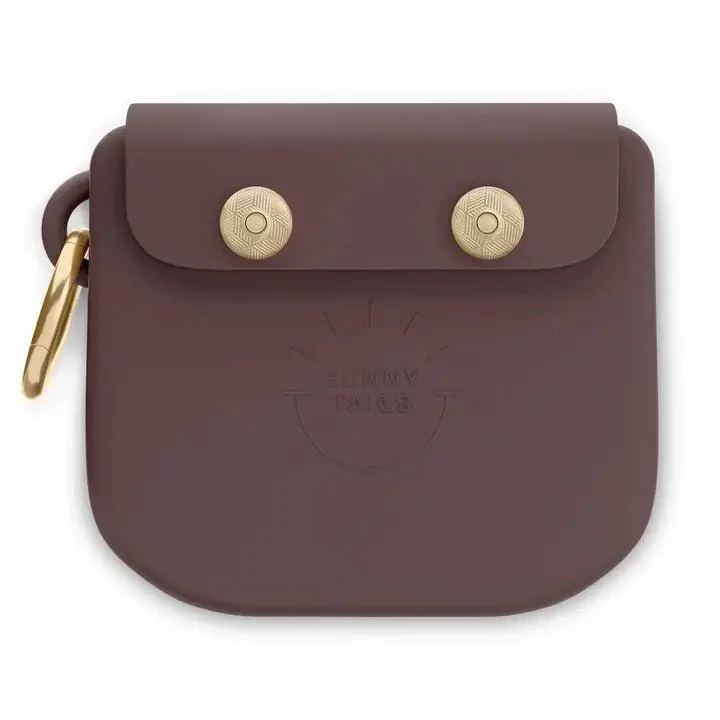 Pochette à friandises pour chien Marron Espresso – Sunny Tails 🦴