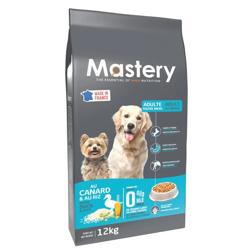 Croquettes Mastery Chien Adulte au Canard