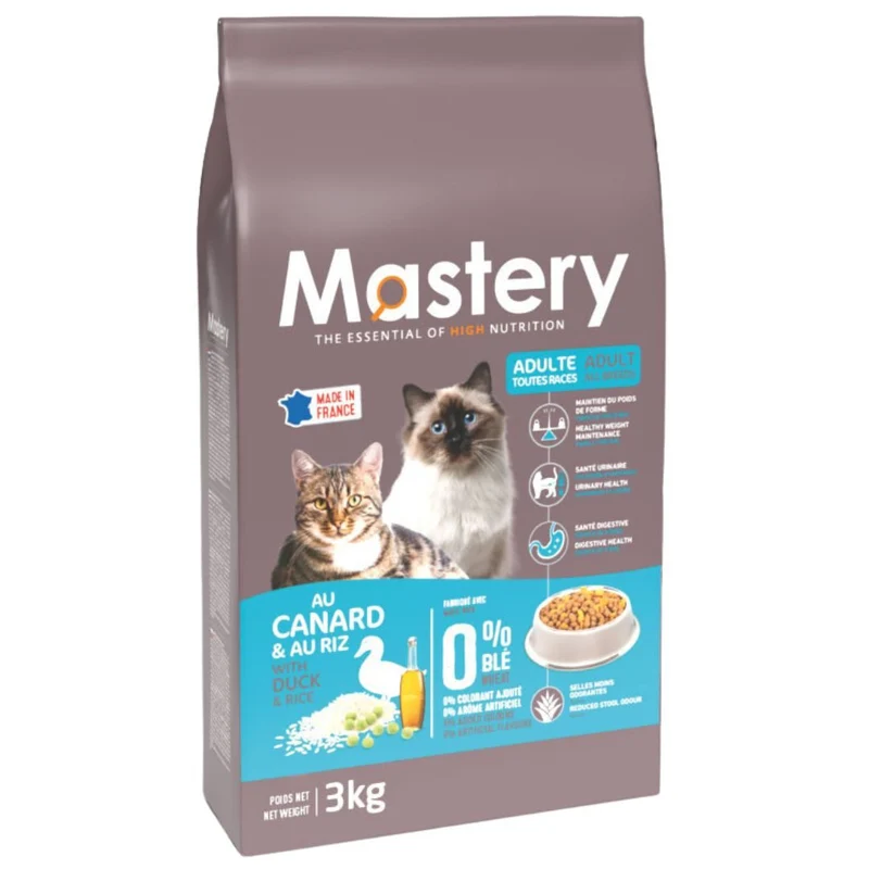 Croquettes Mastery Chat Adulte au Canard