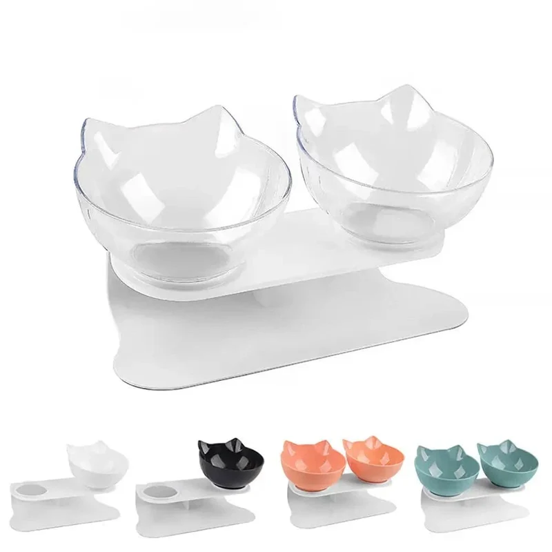 Bols antidérapants simples et doubles pour chats et chiots