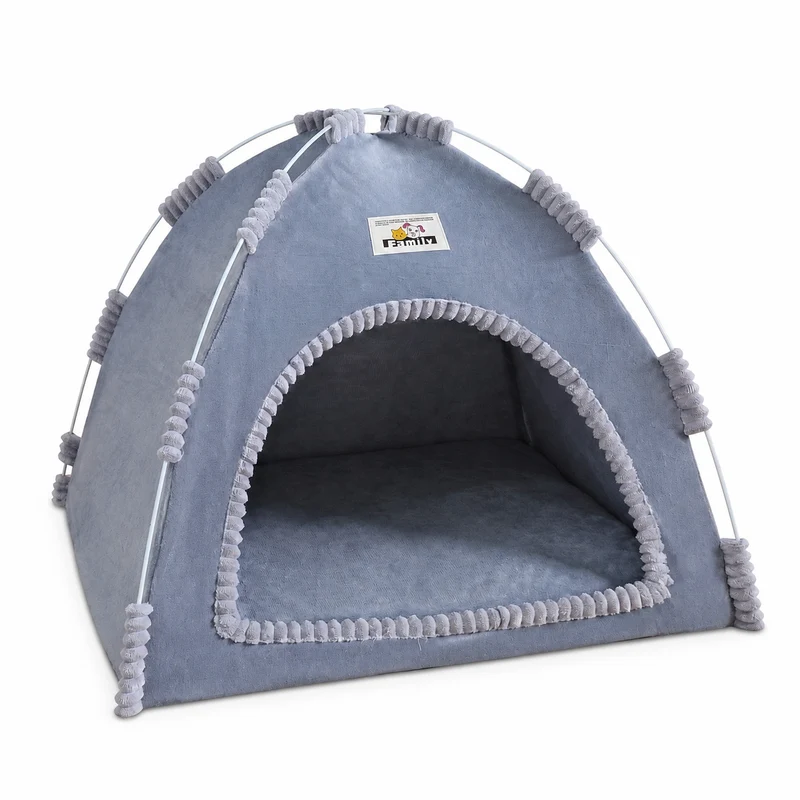 Cabane pour Chat en Forme de Toile de Tente